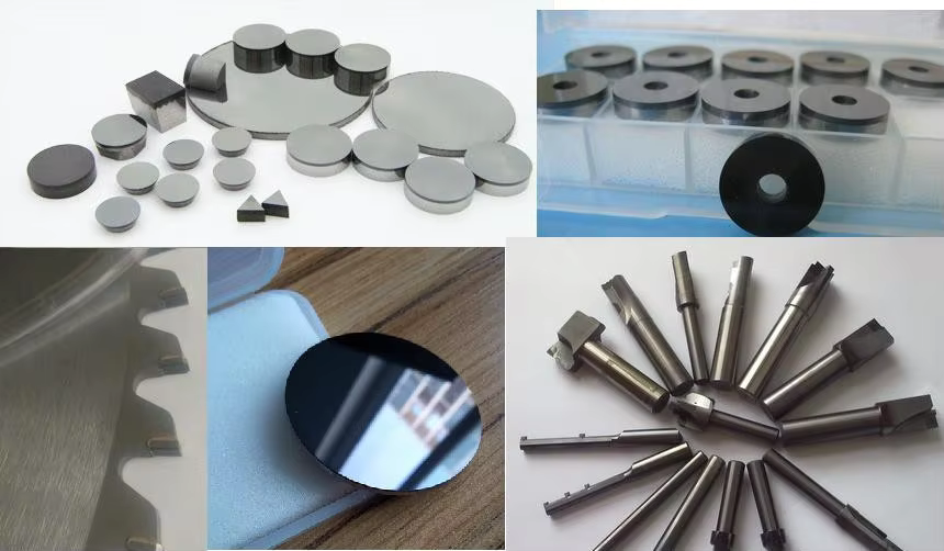 Wear Resistant Square PCD Diamond Coated CNC Tools for Wood Aluminum Stone Cutting Long Tool Life OEM Available