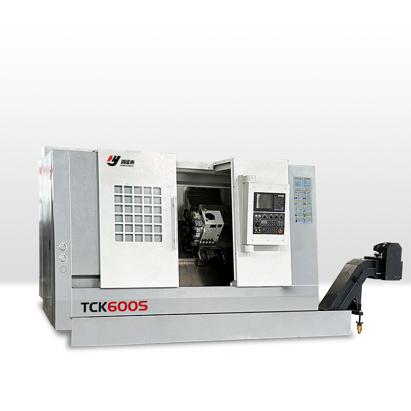 Tck600s CNC Turning Lathe Industrial Disc Machining System