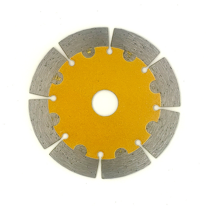 114x20x2mm CrN Coated Sintered Wall Grooving Diamond Tool Saw Blade Reinforced Concrete Marble Cutting Wear-Resistant Durable