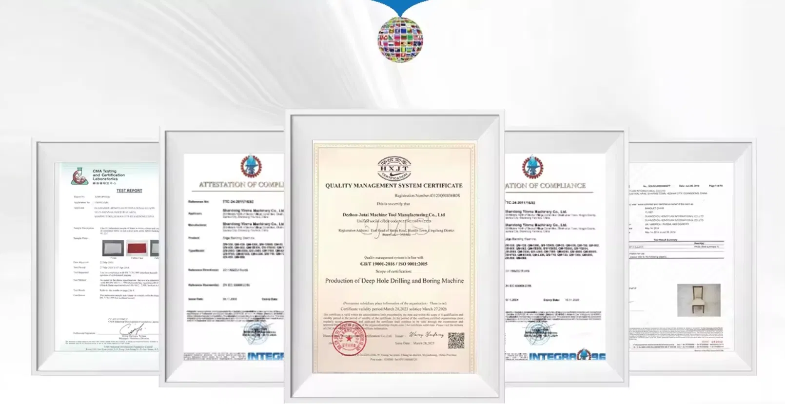 ISO 9001 Certification Documents