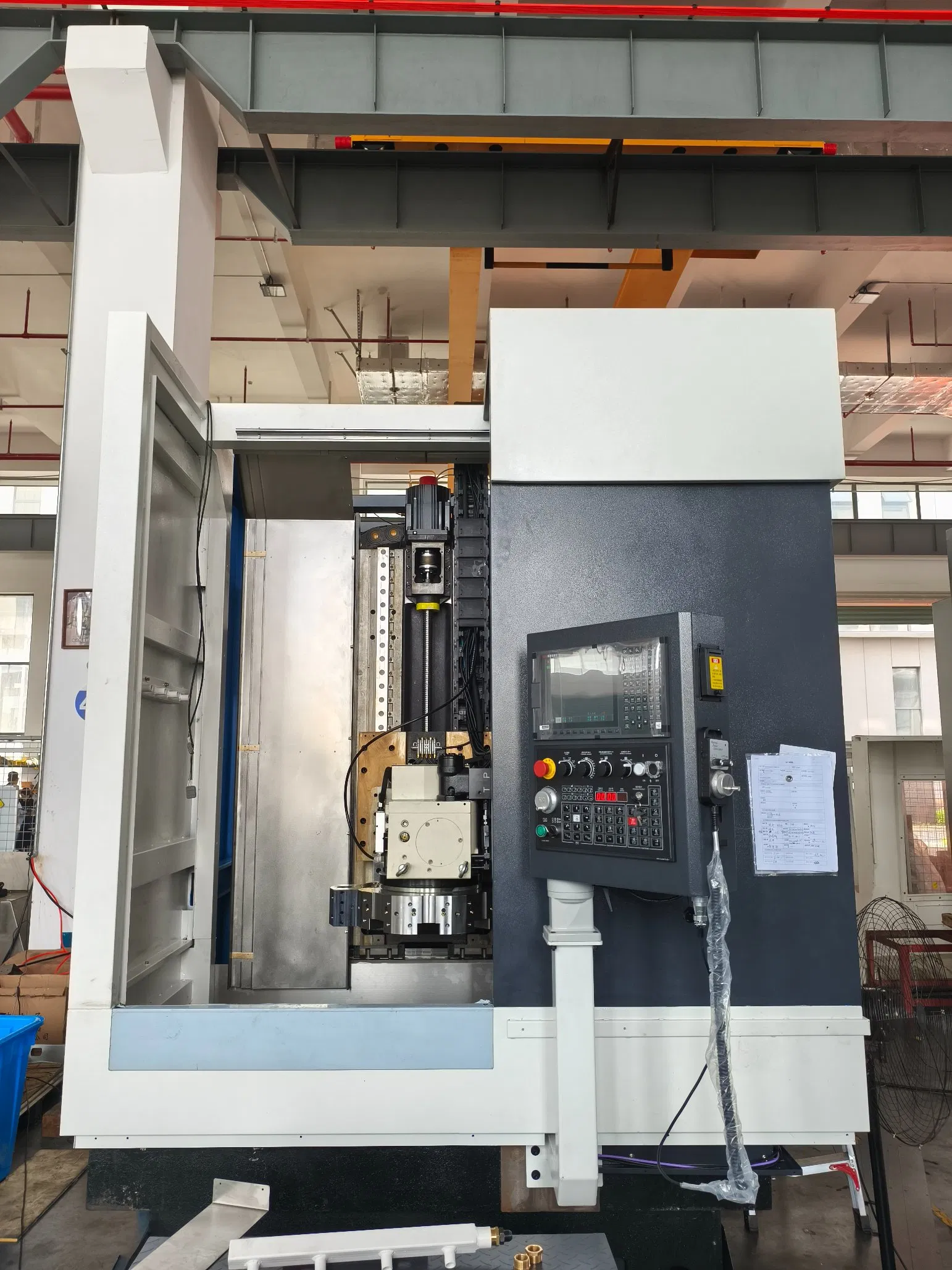 Nmk-70s CNC Vertical Turning Center with Dual Turret System and Intelligent Programming