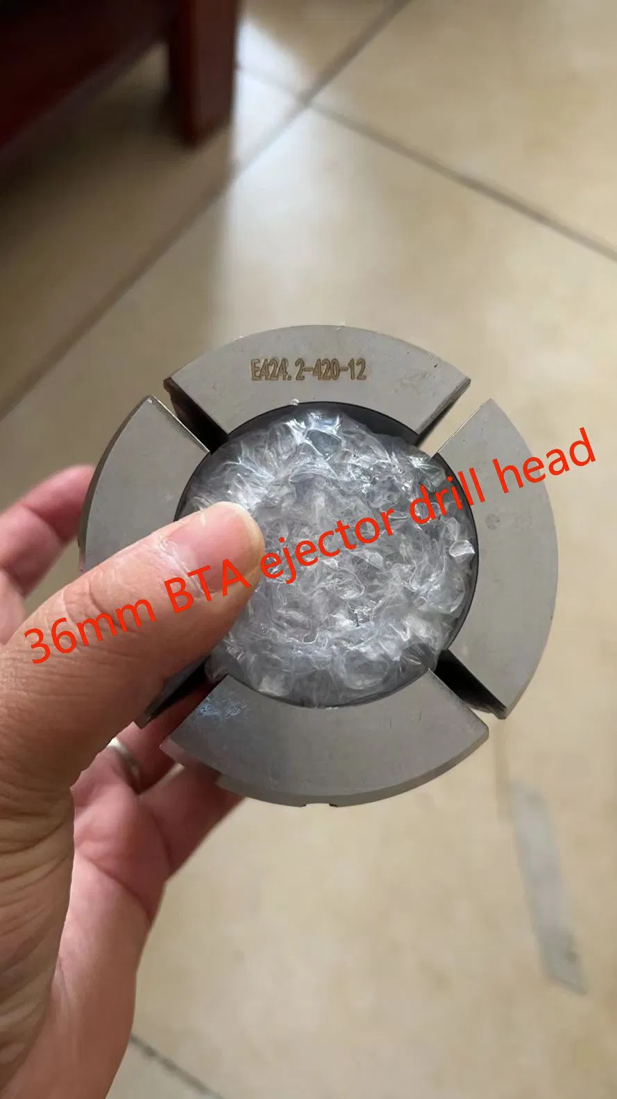 36mm Double Tube System Drill Head
