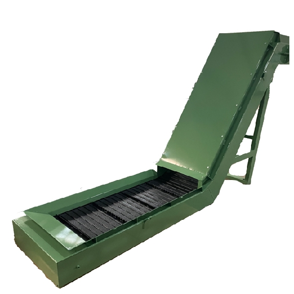 Industrial Automated Chip Conveyor System for Heavy-Duty Cutting Operations