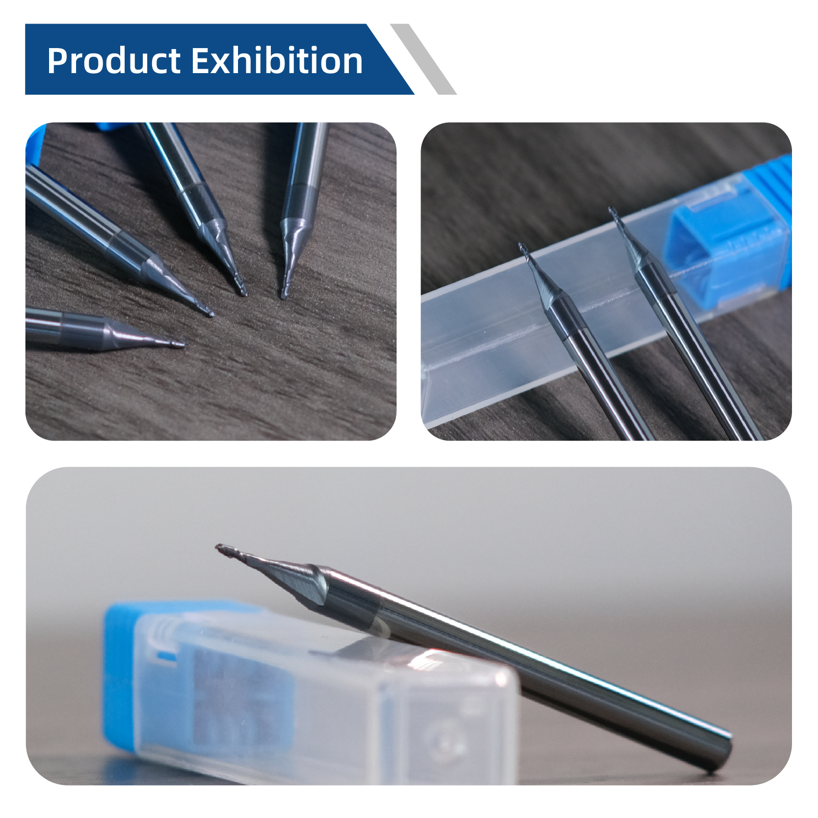 High Hardness Carbide CNC Ball Nose End Mill High Precision 62HRC Tin Micro Diameter Metal Cutting Cutter ODM OEM High Speed