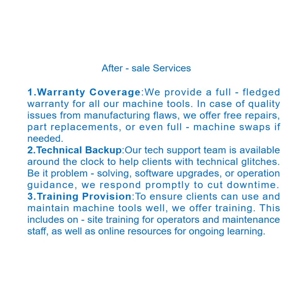 Maintenance and Support