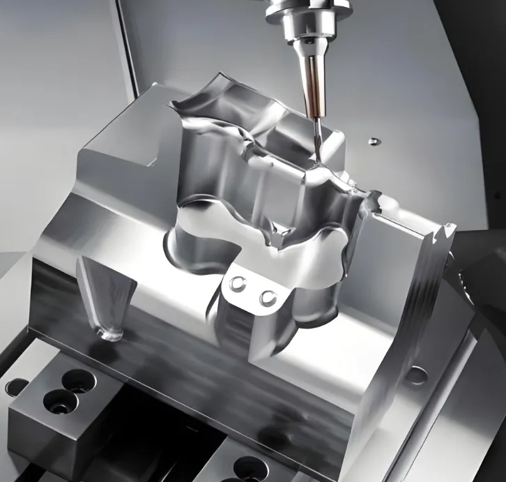 5 Axis Steel Alloy Machined Machinery Accessories for CNC Cutting