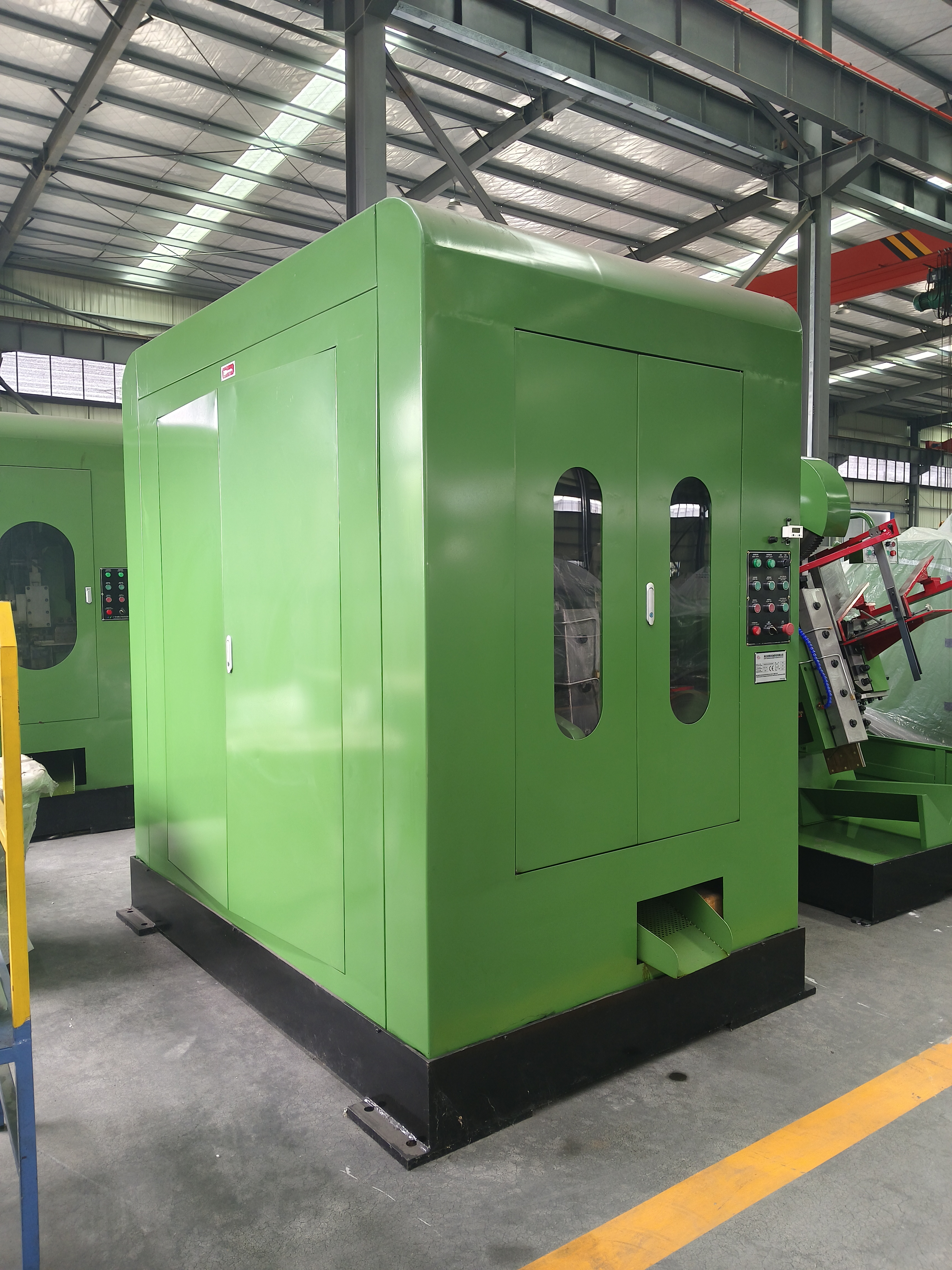 Full Automatic Cutting and Threading Screw Making Machine
