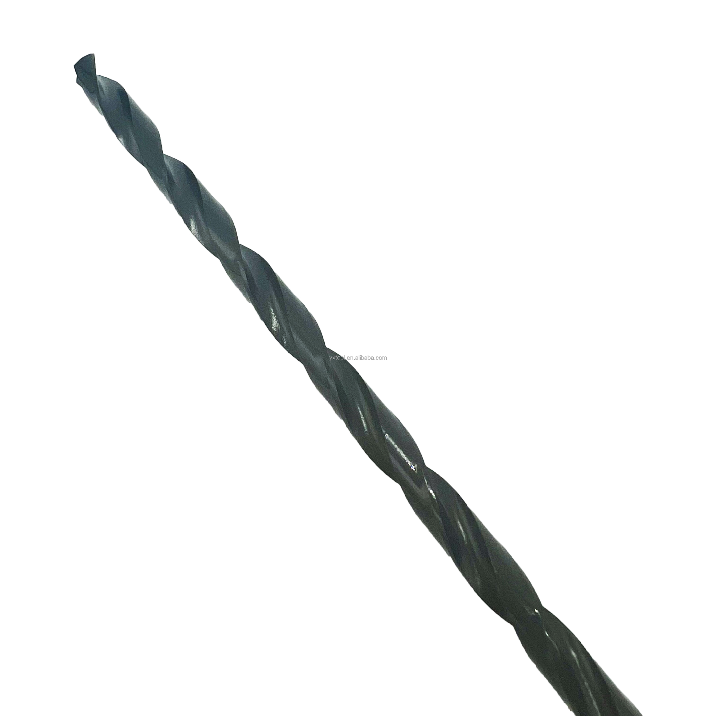 Long Series Fully Ground Drilling Bit Deep Hole Drilling HSS 6542 Black Oxide 300mm Long Drill Bits