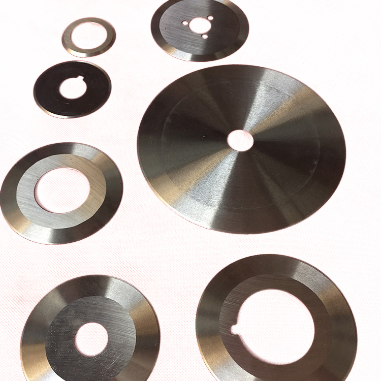 OEM Round Carbide Blade Tungsten Blade HSS Slitting Knives Supplier