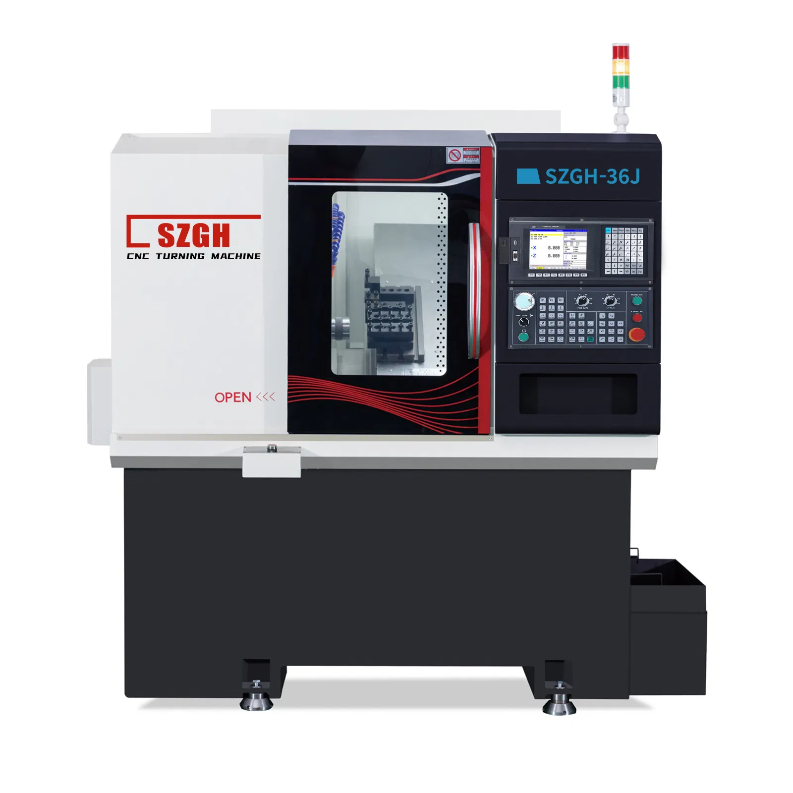 CNC System for Turning 4 Axis Lathe Controller Built-in Screw Compensation with USB for Grinding Machine with Electric Turret&Binary Code Turret&Special Turret
