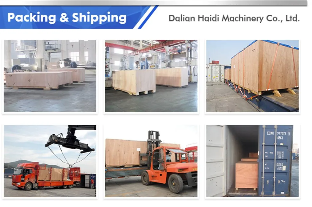 Heavy Machinery Packaging and Container Loading