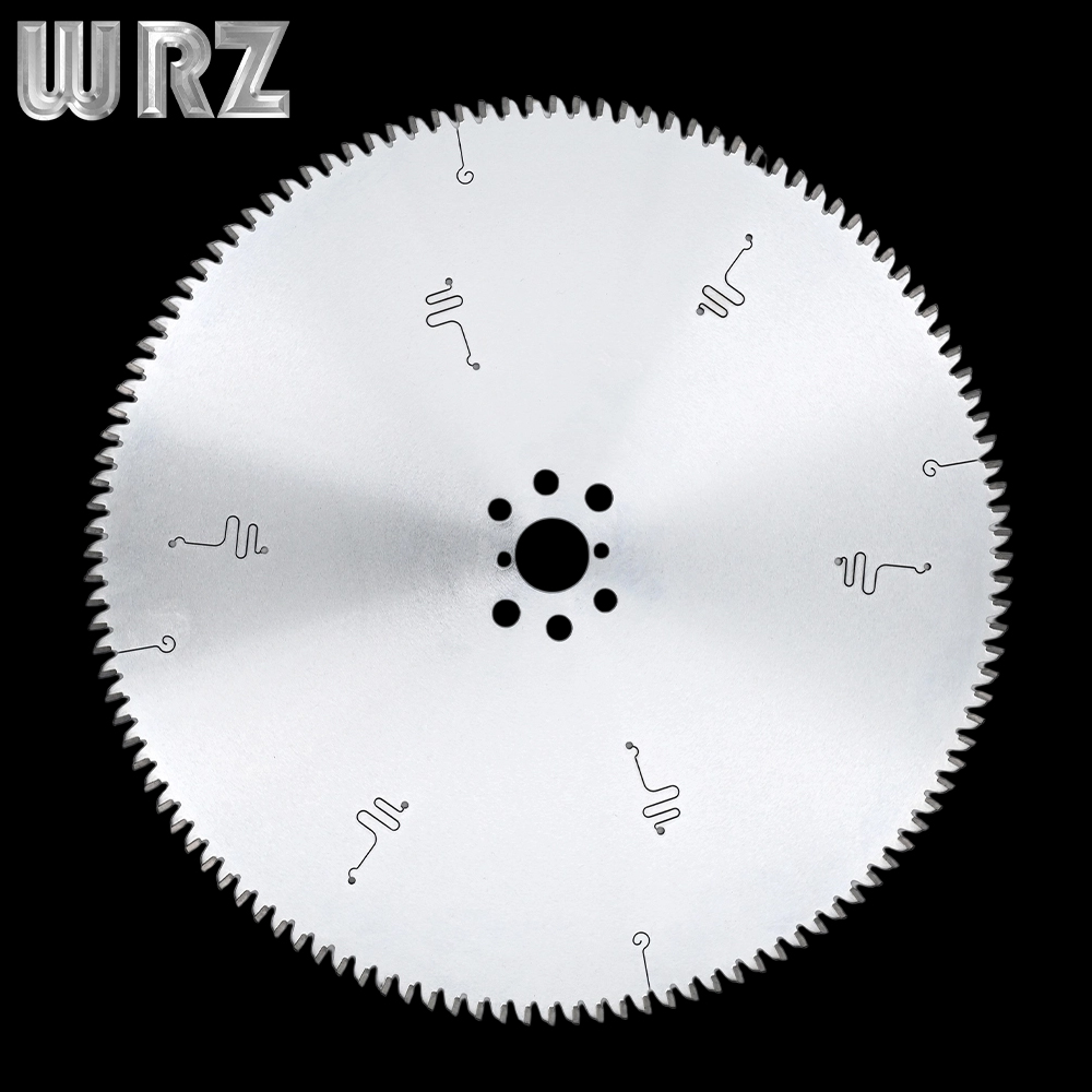 Laser Welded Nitride Coated Industrial Grade Diamond Cutting Disc 120 TPI Customizable 400mm Blade Abrasive 75Cr1 Extreme Wear