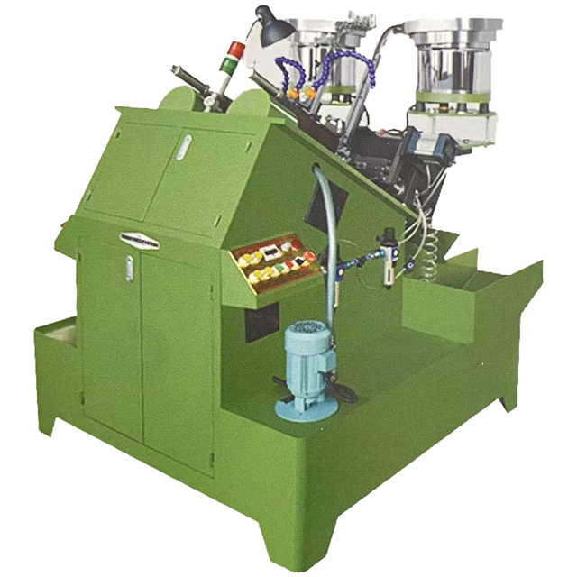 Multifunctional Automatic Two- Spindle Tapping Machine with Gear and Motor for High Productivity Thread Cutting &amp; Rolling