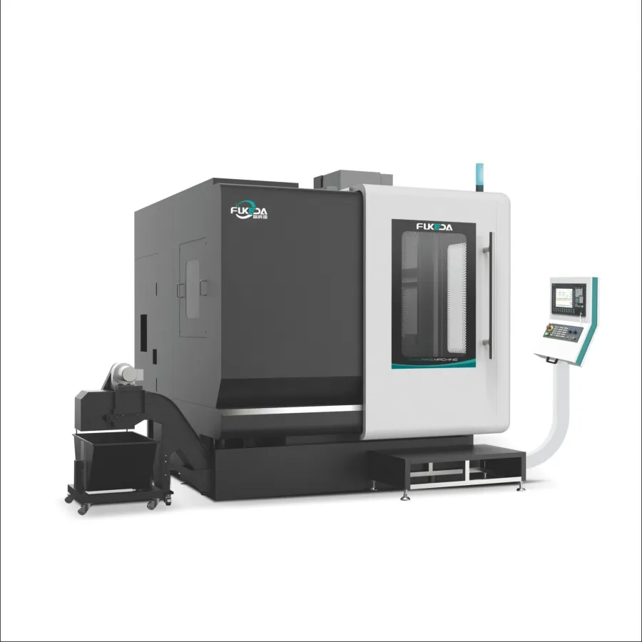 Versatile 5-Axis CNC Machining System for Complex Fabrication Needs