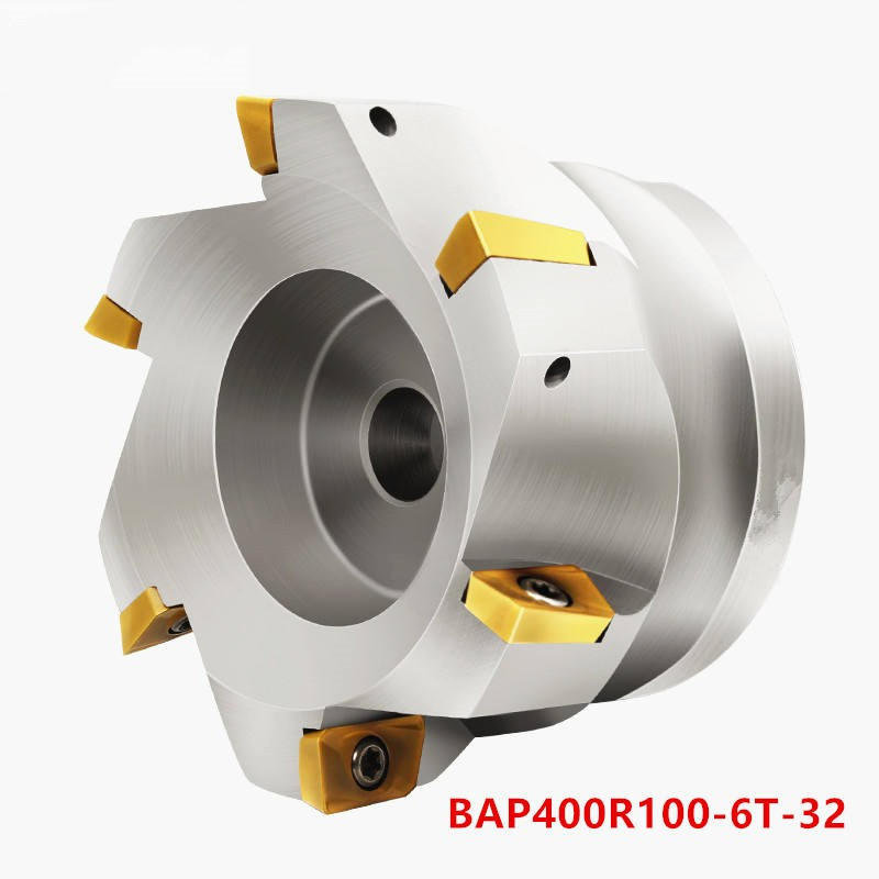 Bap400r100-6t32 Versatile 6-Flute Indexable Face Milling Cutter with Apmt Inserts