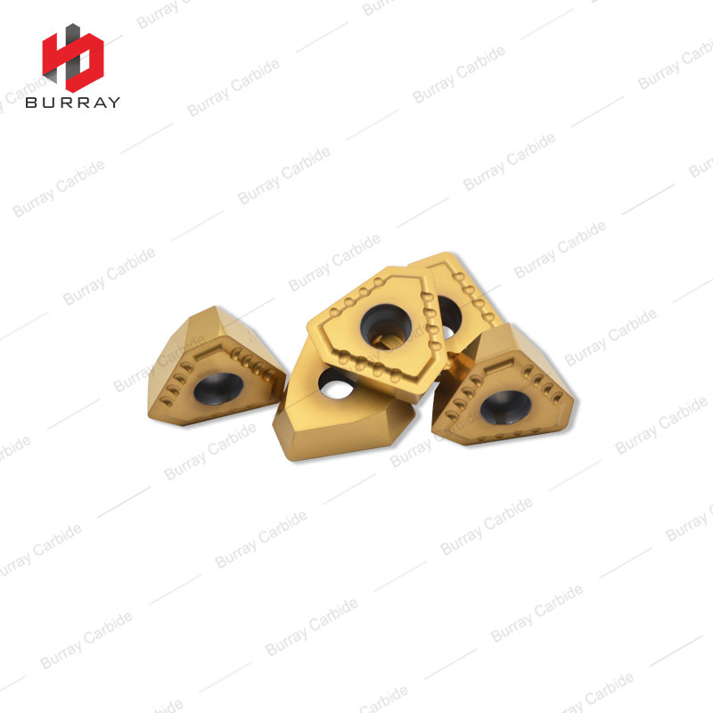 TPMX Carbide Cutting Tool Deep Hole Drilling Insert TPMX280716R Triangle Negative Rake R1.6
