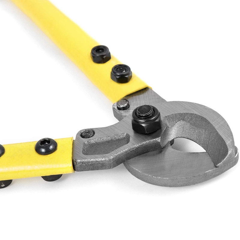 14" Hardened Wire Rope Cable Cutter High Temperature Heat Treatment Stainless Steel Wire Rope Cutter