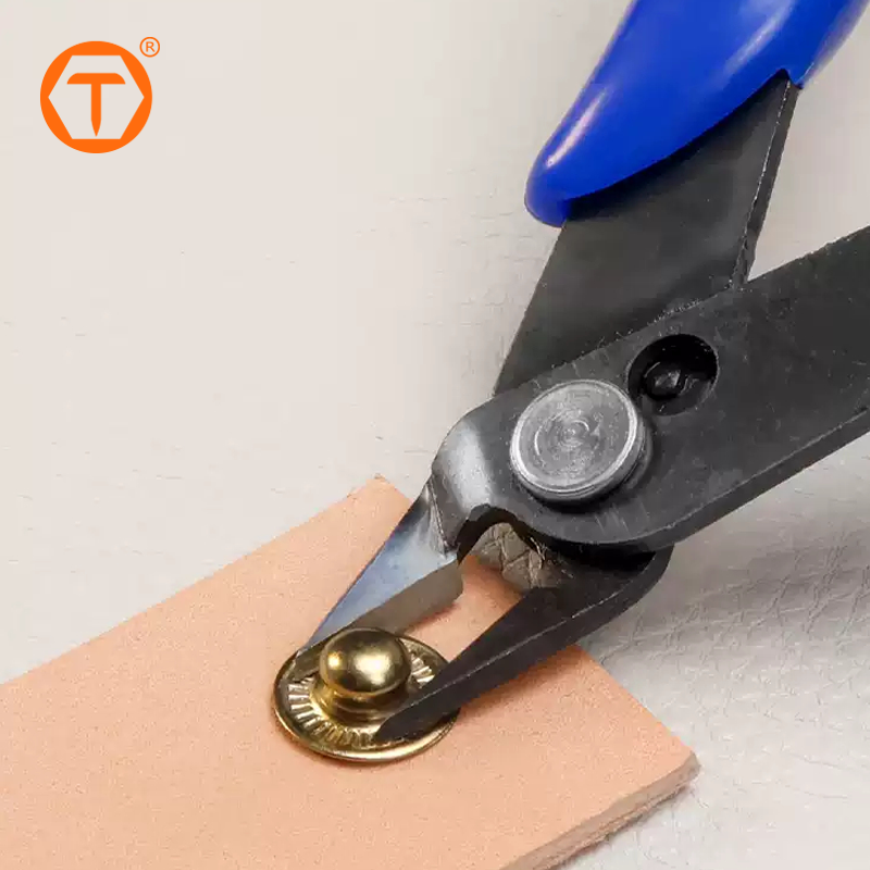 Micro Custom Wire Cutters Precision Flush Cutter Zip Tie Cutter Single Blade Nipper Tool Mini Electronic Side Cutting Pliers