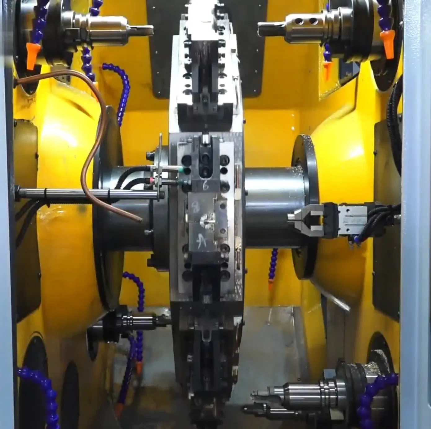 Advanced Rotary Transfer System with Magnetic Locking Ball Valve