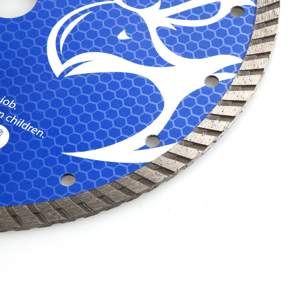 Fengtai 230mm DIY Turbo Diamond Cutting Blade with Ti-Coated Finish for General Cutting OEM