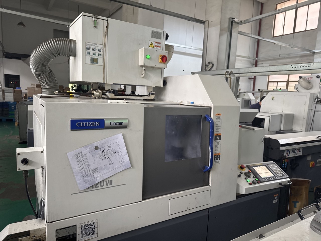 Optical sorting machine