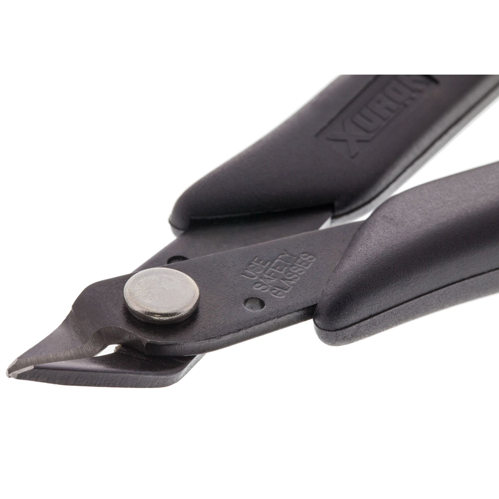 Xuron 170-II Micro-Shear Flush Cutter Ultra Slim Precision Jewelry Wire Cutters Bypass Blade for 18 AWG Soft Wire Cutting