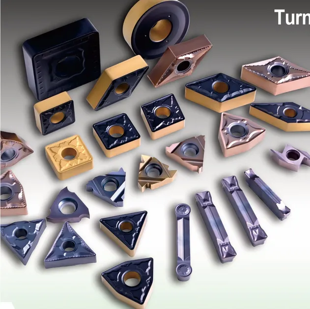 Modular Grooving Insert System with Interchangeable Widths for Versatile Turning and Slotting Operations