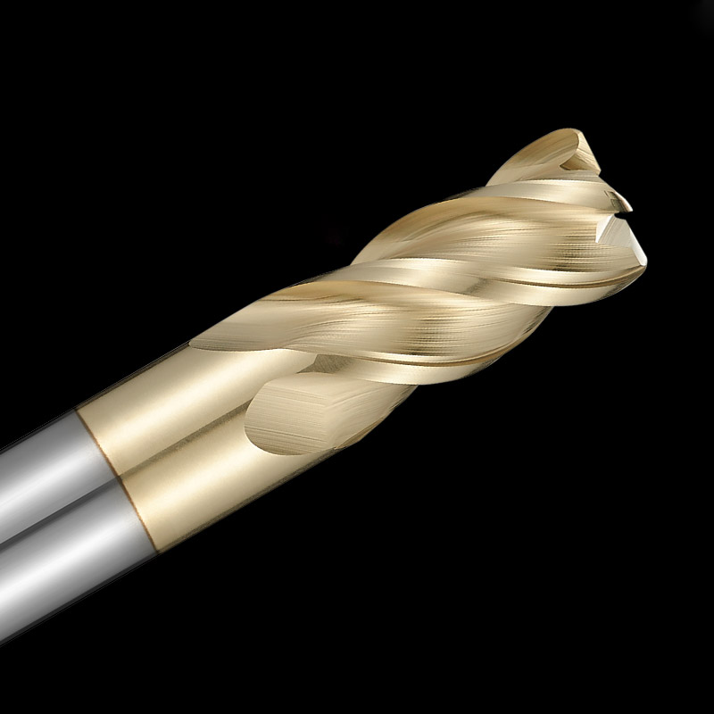 55 Degree Titanium Alloy and Tungsten Steel Milling Cutter with High Temperature Resistant Coating Custom OEM Support