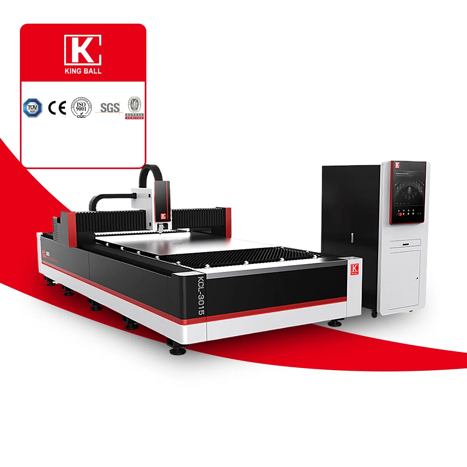 Single Table Fiber Laser Cutting System