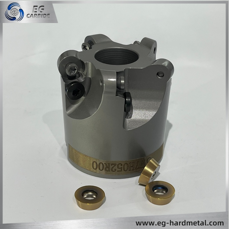 Indexable Milling Cutter for CNC Metal Processing
