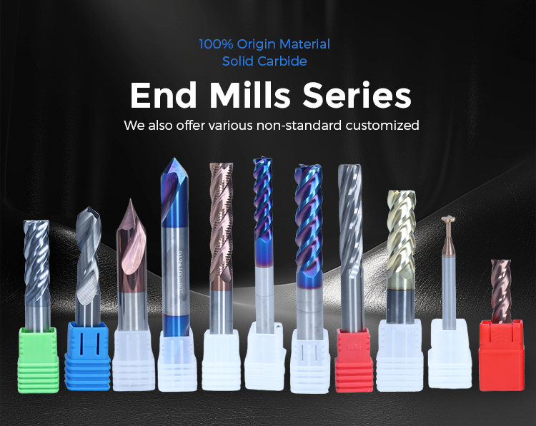 TiAlN/TiN Solid Carbide Milling Cutter 2/3/4 Flutes High Temperature Superalloy Machining OEM/ODM Customizable High Precision