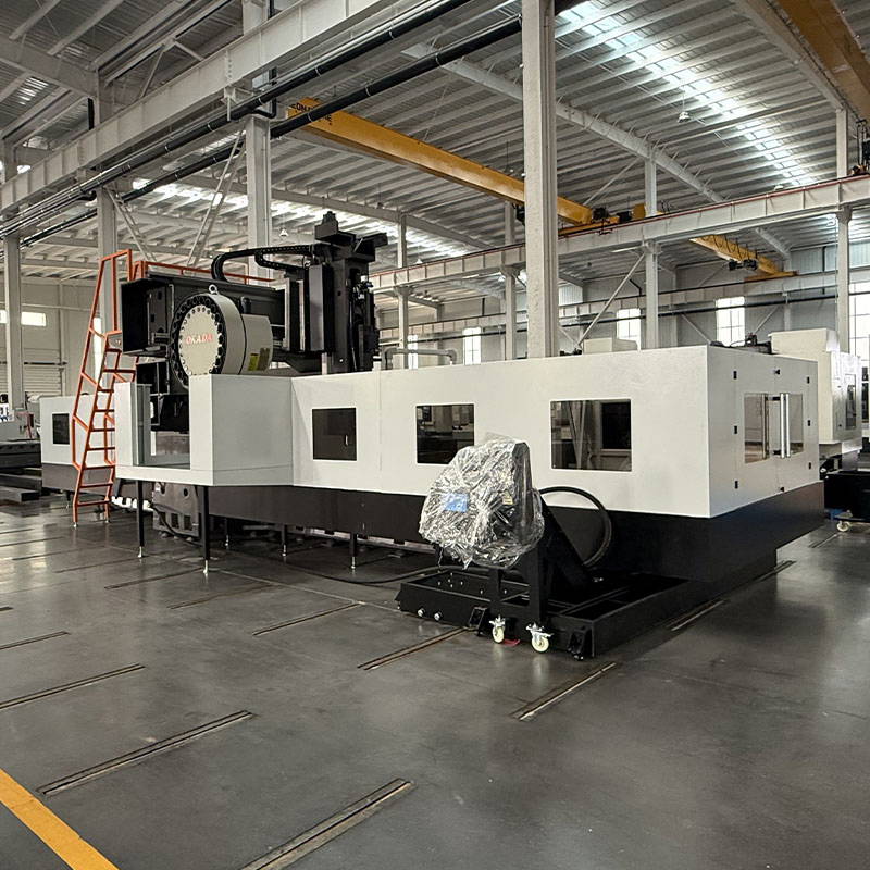 Industrial Grade Gmc4022 Gantry Machining Center Milling Machine with 24 Tools Magazine Taiwan Ball Screws Industry Applications Aerospace Parts Making