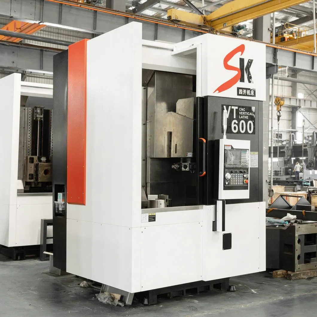 High-Speed CNC Machine Tool Precision Clutch Processing CNC Vertical Lathe GSK CNC System Optional