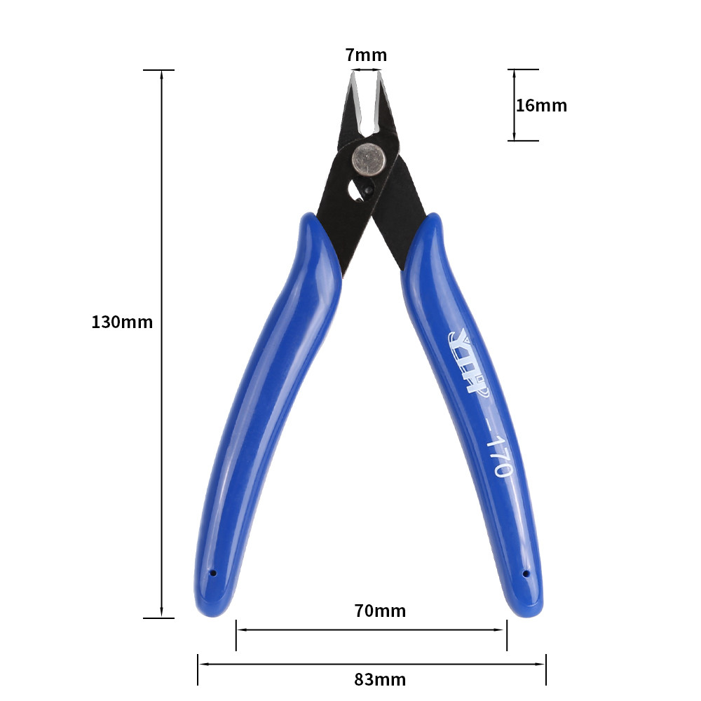 YTH High Quality 5" Micro Shear Flush Cutter Wire Cutters Precision Electronic Flush Cutter Jewelry Pliers Jewelry Making Tools
