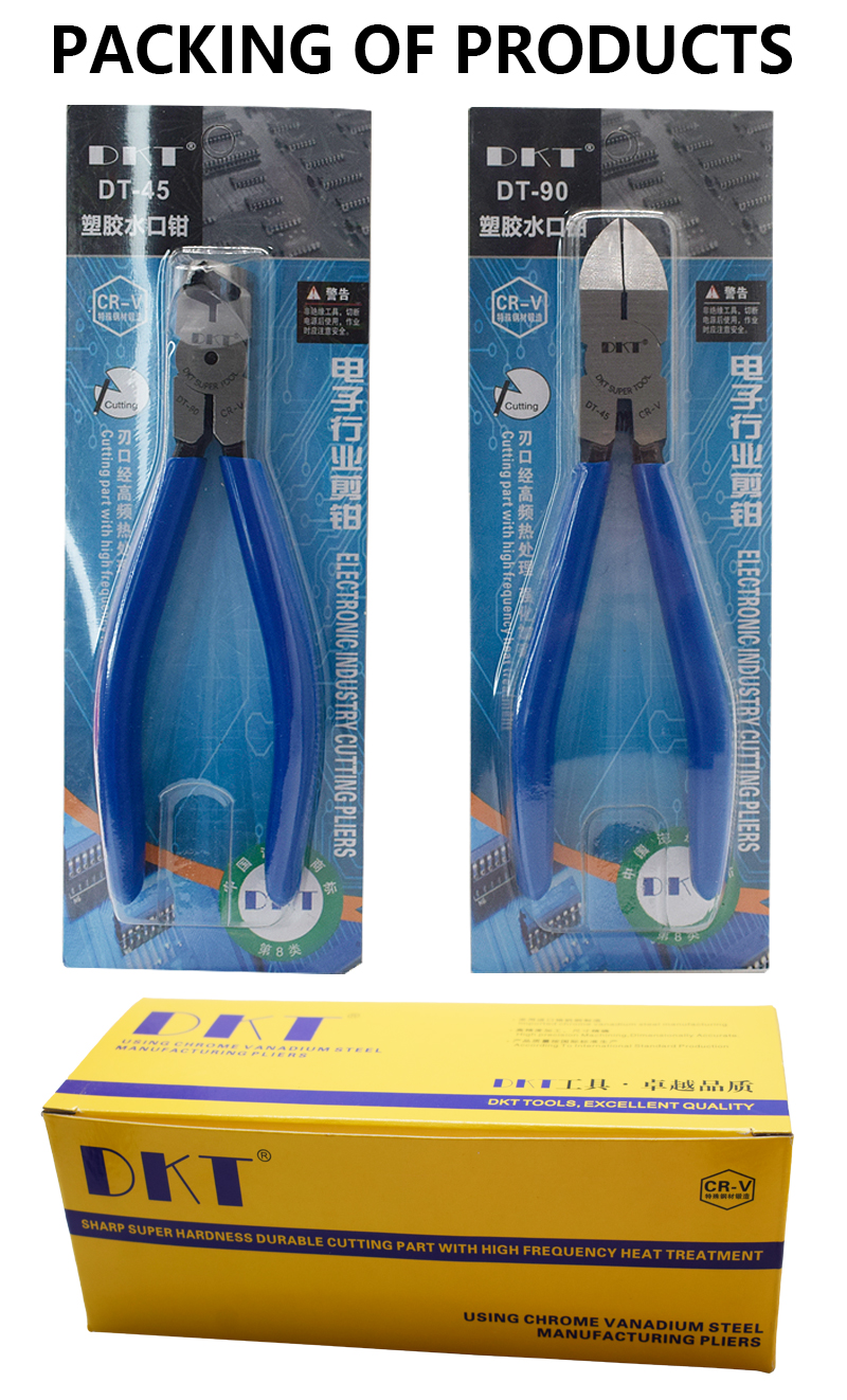 High Carbon Steel Precision Gate Cutters Thin Blade Micro Side Nippers for Plastic Model & Electronics Precision Work