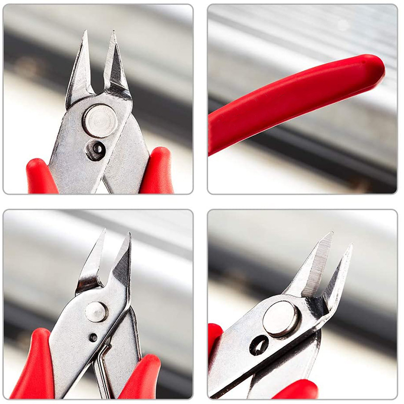 YTH Manufacturer Wire Cutters 5" Micro Electronics Flush Cutter Precision Side Cutters Jewelry Making Tools Pliers