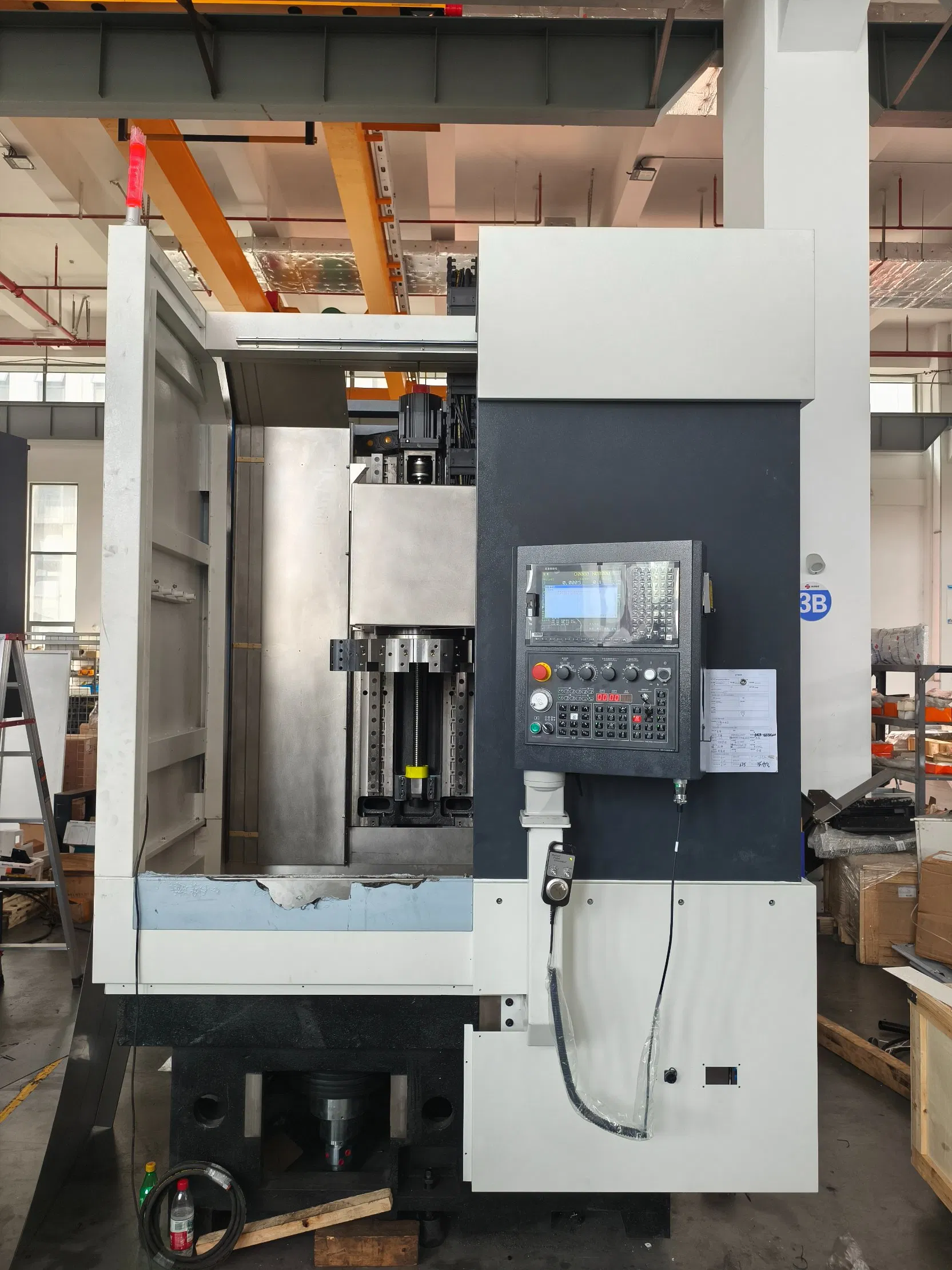 High Efficiency Nmk-70s Vertical Lathe with Coolant System and Vibration Damping Technology