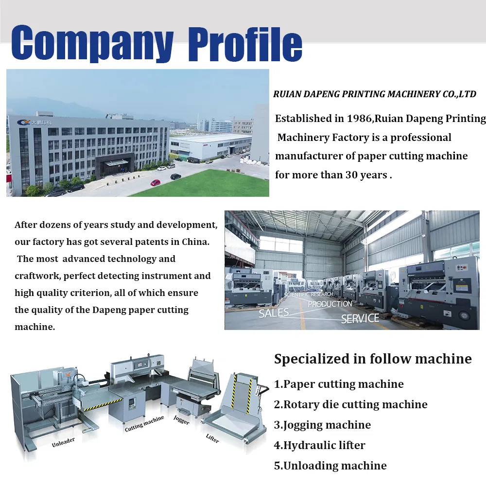 Heavy-Duty Dp-720HP Hydraulic System for Efficient Paper Cutting
