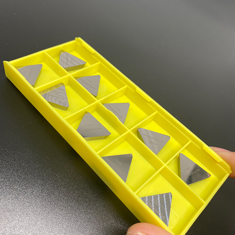 High Temperature Resistance Turning Insert Ys25 Tools Cutting Tool Triangle Inserts Milling