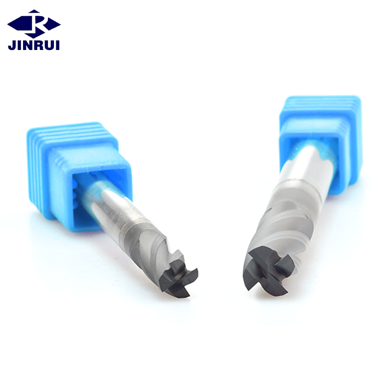JR110 CNC Cutting Tools HRC68 Diamond Coating Milling Cutter End Mill for Graphite Fiber