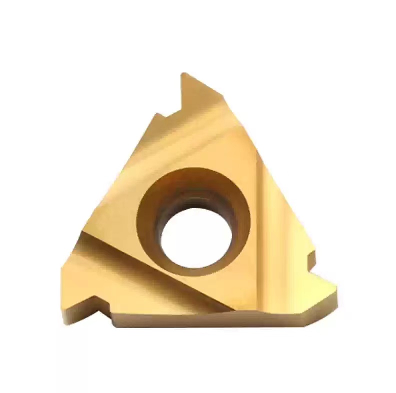 Chengdu OEM Customizable TiN TiAlN Coated Tungsten Carbide Thread Turning Tool with Triangle Shape Cutting Tools