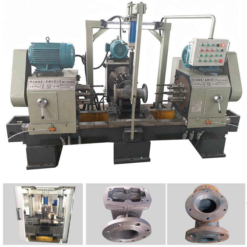 CNC Three Side Multi Drill System for Pipe Valve Components
