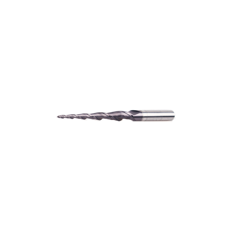 CNC Carbide Micro Conical Ball Nose Cutter Bits/CNC Milling Cutting Tool for Wood Taper Working