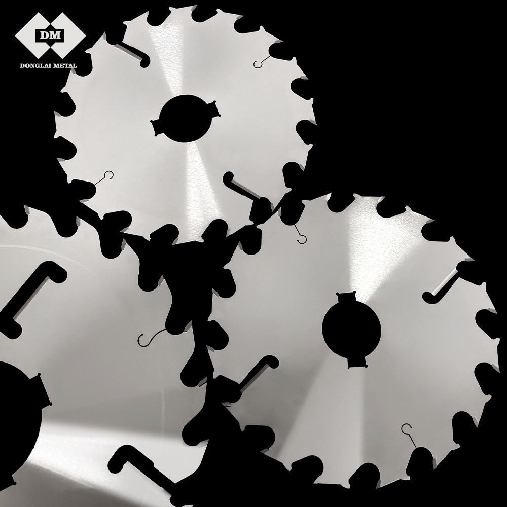 Long-Life Industrial DM 250 36T Multi-Blade Saw High-Temperature Quenching High Frequency Welded for Wood-based Material Cutting
