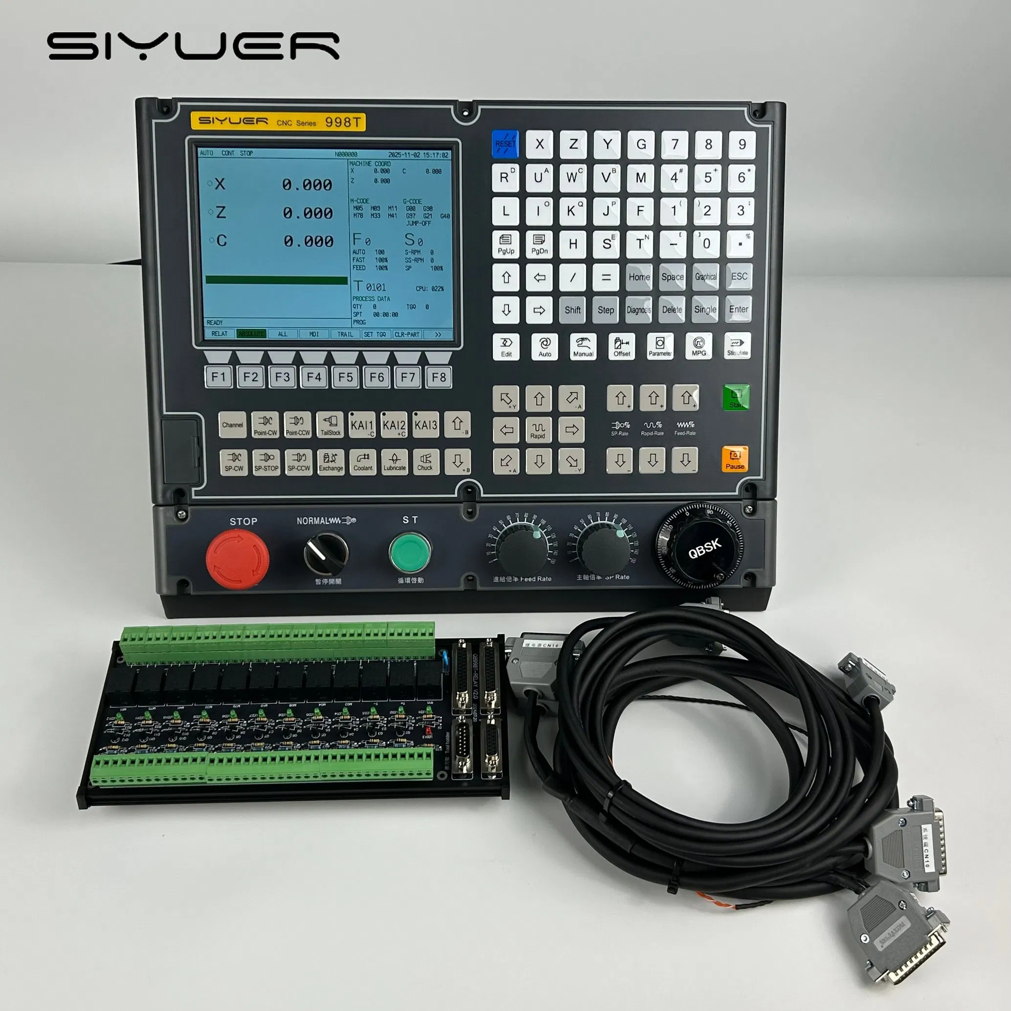 Advanced CNC Lathe Control System with Ethercat and High-Speed Turning Capabilities for Industrial Use
