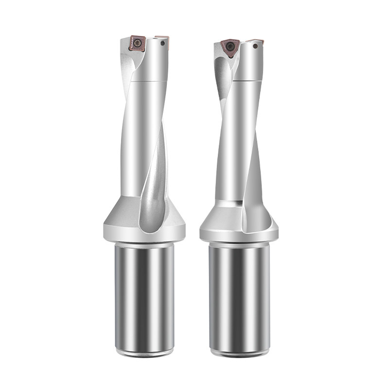Indexable U Drill 2D 3D 4D 5D WC Series Fast Drill with WCMX WCMT Inserts CNC Lathe Internal Coolant Drill Bit for Steel