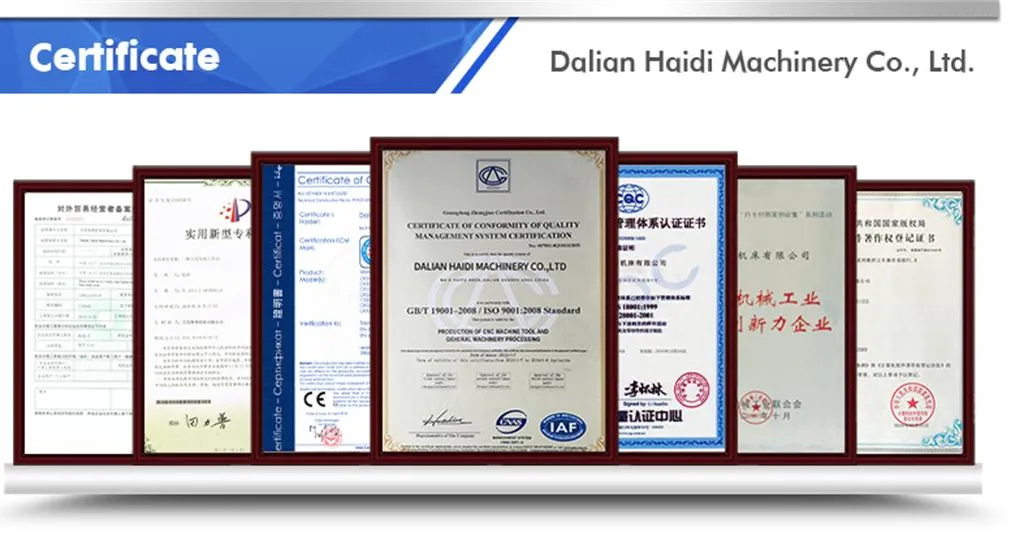 CE, GS, ISO Quality and Safety Certificates