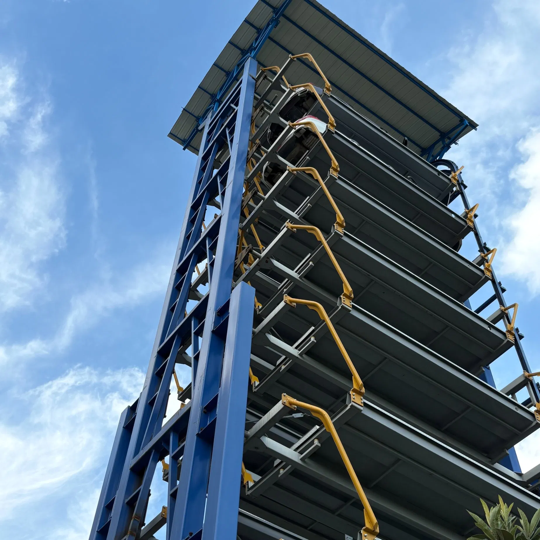 Industrial-Grade Circular Garage Parking Equipment: Heavy-Duty Structure Outdoor Public Car Parking System