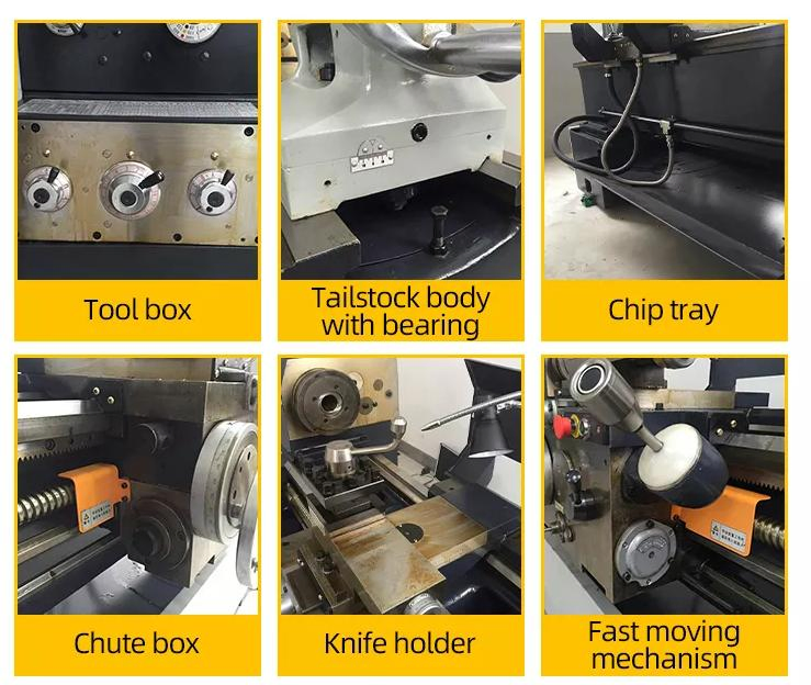 High-Precision Manual Lathe, Lathe, Horizontal Lathe, Turning System