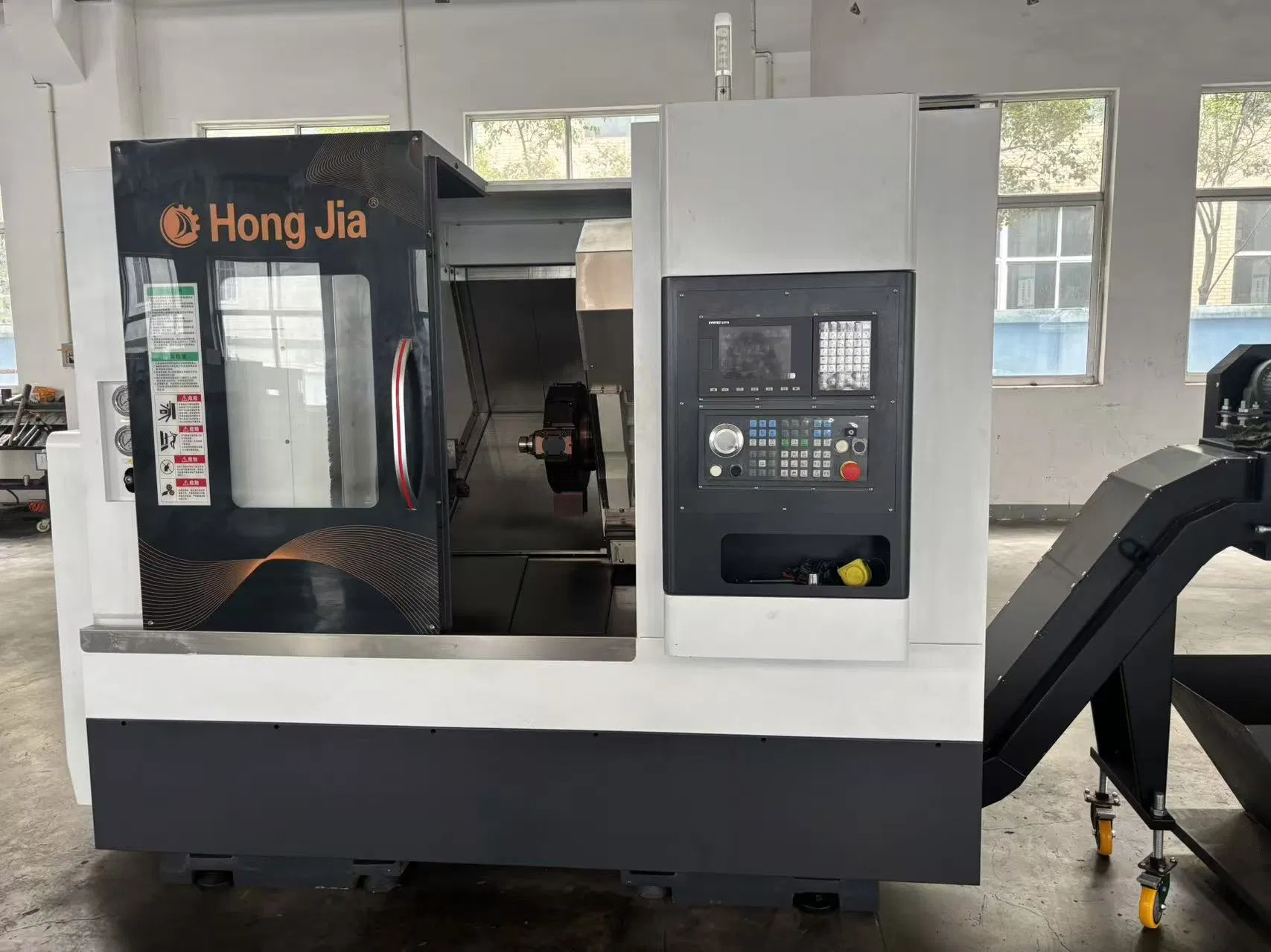 Efficient CNC Turning Machine 30 Days Delivery Taiwan Syntec System